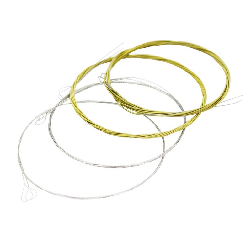 JYsun Mandolin Strings 3 Full Sets Stainless Steel Core Bronze Wound and 3 in 1 Restringing Tool, Capo, 10 Picks - Image 2